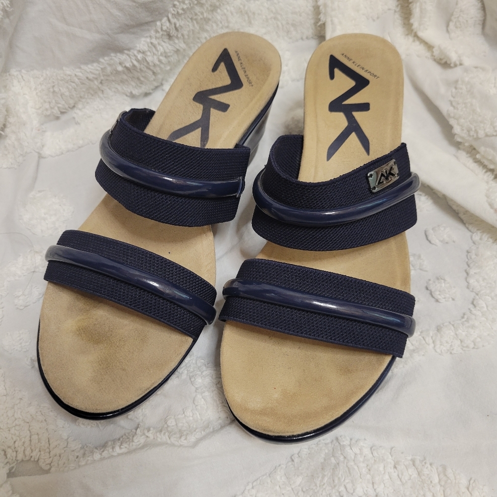 Anne klien sport Wedge sandals size 7.5